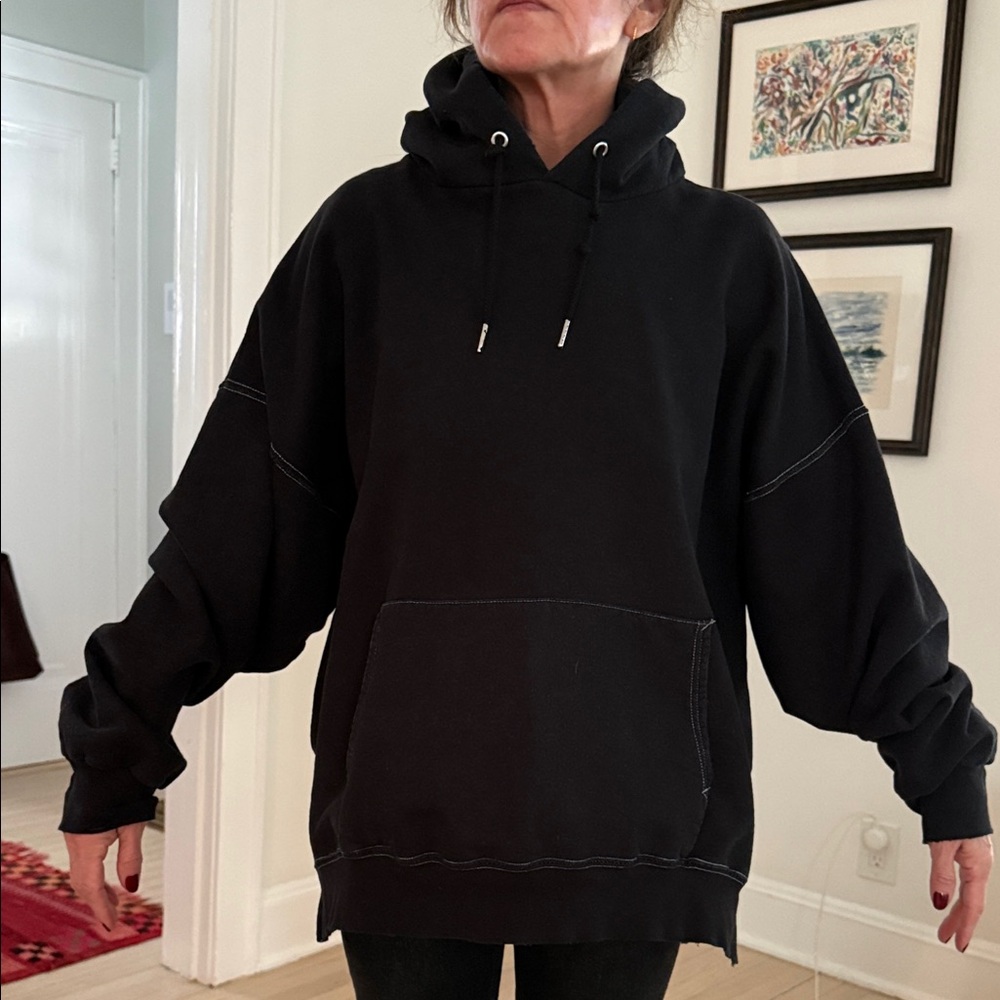 Rachel Comey Oversized Black Hoodie